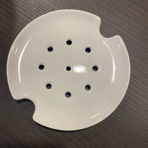 Vintage 6” White Porcelain‎ Steamer